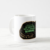  zwarte kat Halloween Koffiemok (Voorkant links)