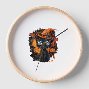 Zwarte kat Halloween kostuum hekserij spin web