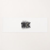 Zwarte kat Halloween Kostuum Spooky Kitty Cat Kitt Yogamat (Voorkant (horizontaal))