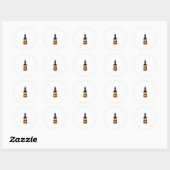 Zwarte Kat Halloween Pompoen Kostuum Vrouwen Manne Ronde Sticker (Vel)