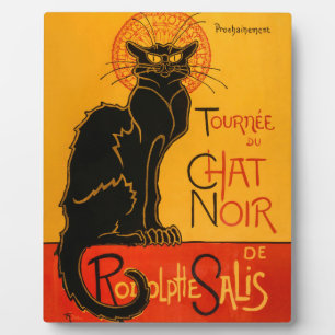 Zwarte Kat  Halloween Steinlen Poster Fotoplaat