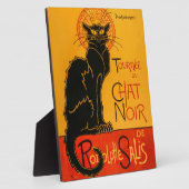 Zwarte Kat  Halloween Steinlen Poster Fotoplaat (Zijkant)