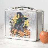 Zwarte Kat Heks Eng Halloween Pompoen Oversized  (In situ)
