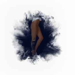 Zwarte Kat Heks Halloween Verbrand Oranje Leggings
