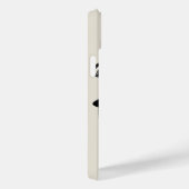 Zwarte Kat Heks Heksig Letter C Aangepaste Initiaa Case-Mate iPhone Case (Achterkant / Rechts)