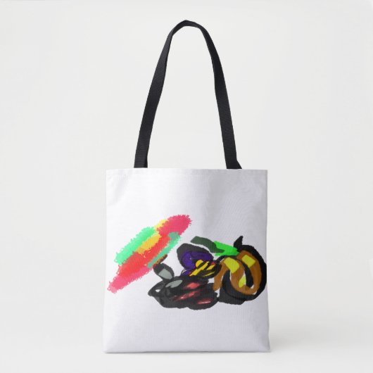 Zwarte Kat Herfst gloed  Tote Bag (Voorkant)