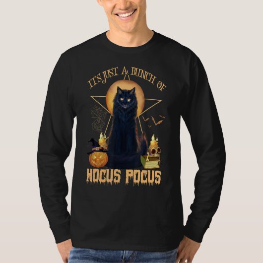 zwarte kat... het is maar een pak H T-shirt (Voorkant)
