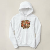 zwarte kat hoodie (Design voorkant)