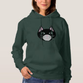 Zwarte Kat Hoodie (Voorkant)