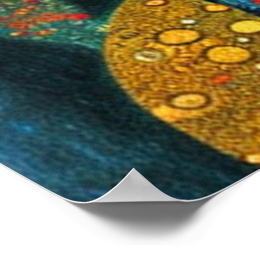 Zwarte kat in de Fabulous Gown Poster (Hoek)