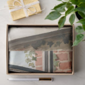 Zwarte kat in een raam schilderen Decoupage Tissuepapier (Geschenk)