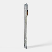 Zwarte Kat In Nat Raam iPhone 15 Case (Rechterkant)