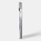 Zwarte kat in nat venster Case-Mate iPhone case (Achterkant / Links)