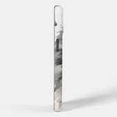 Zwarte kat inkt schilderij Case-Mate iPhone case (Achterkant / Rechts)