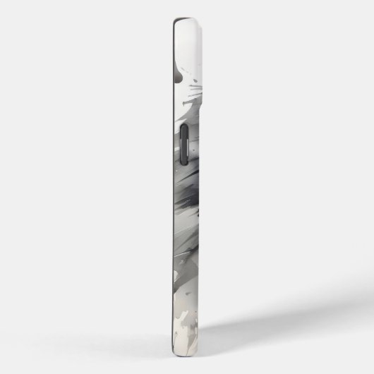 Zwarte kat inkt schilderij Case-Mate iPhone case (Achterkant / Rechts)