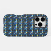 Zwarte Kat iPhone Hoesje (Achterkant horizontaal)