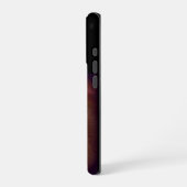 zwarte kat iPhone hoesje (Linkerkant)