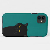 Zwarte Kat iPhone SE/5/5s Hoezen (Achterkant (horizontaal))