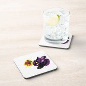 Zwarte kat ja Herfst Bier Onderzetter (Rechterzijde)