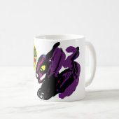 Zwarte kat ja Herfst Koffiemok (Voorkant rechts)