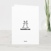 Zwarte Kat Kaart (Achterkant)