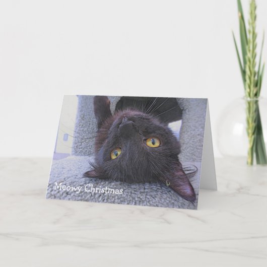 Zwarte Kat Kaart (Voorkant)