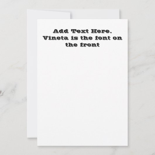  zwarte kat kaart (Achterkant)