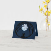 Zwarte Kat-kaarten Aangepaste Kat Art-kaarten aanp Kaart (Gele Bloem)