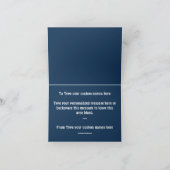 Zwarte Kat-kaarten Aangepaste Kat Art-kaarten aanp Kaart (Binnen)