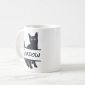 Zwarte Kat Kado Koffiemok (Voorkant links)