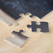 Zwarte Kat  Kat Art Puzzel (Zijkant)