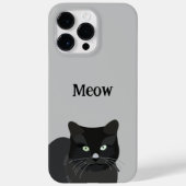 Zwarte Kat Kat  Case-Mate iPhone Case (Achterkant)
