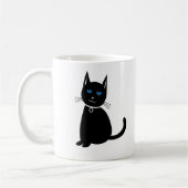 Zwarte Kat Kat Koffiemok (Links)