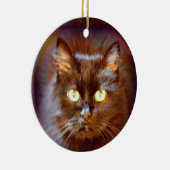 zwarte kat keramisch ornament (Rechts)