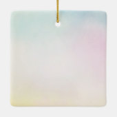 Zwarte kat keramisch ornament (Achterkant)