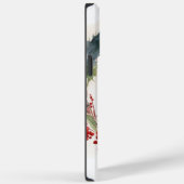 Zwarte Kat Kerstkrans Feestelijke Kitten Case-Mate iPhone Case (Achterkant / Rechts)