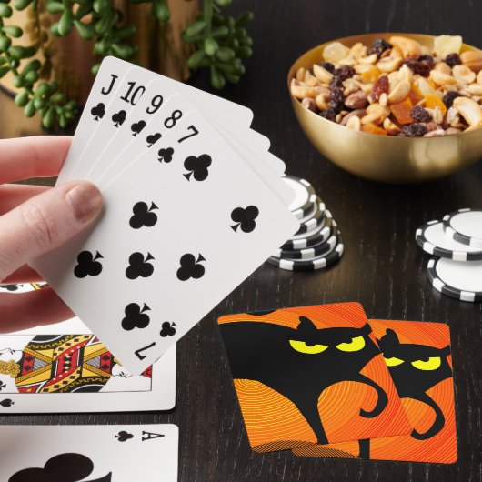 Zwarte Kat Klassieke speelkaarten (Insitu)