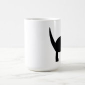 Zwarte kat koffiemok (Center)