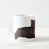  Zwarte Kat Koffiemok, Tweekleurig Keramiek, Kat L Koffiemok (Voorkant links)