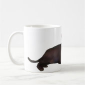  Zwarte Kat Koffiemok, Tweekleurig Keramiek, Kat L Koffiemok (Links)