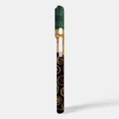 Zwarte Kat Kunst in de stijl van Gustav Klimt Case-Mate iPhone Case (Achterkant / Links)