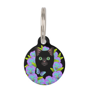 Zwarte Kat Label - Sweet Kat Accessoire Huisdierpenning
