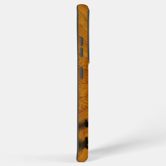 Zwarte kat landschap samsung galaxy hoesje (Rechterkant)