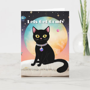 Zwarte Kat - Laten we het ons gemakkelijk maken Kaart