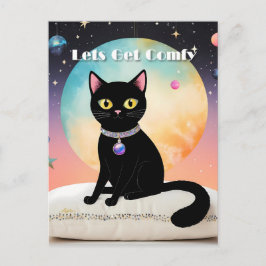 Zwarte Kat - Laten we ons settelen Briefkaart