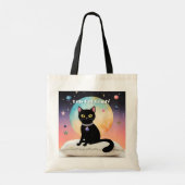 Zwarte Kat - Laten we ons settelen Tote Bag (Achterkant)