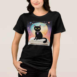 Zwarte Kat - Laten we ons settelen Tri-Blend Shirt