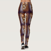 zwarte kat leggings (Achterkant)
