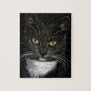 Zwarte kat legpuzzel