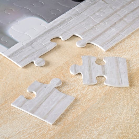 Zwarte kat legpuzzel (Zijkant)